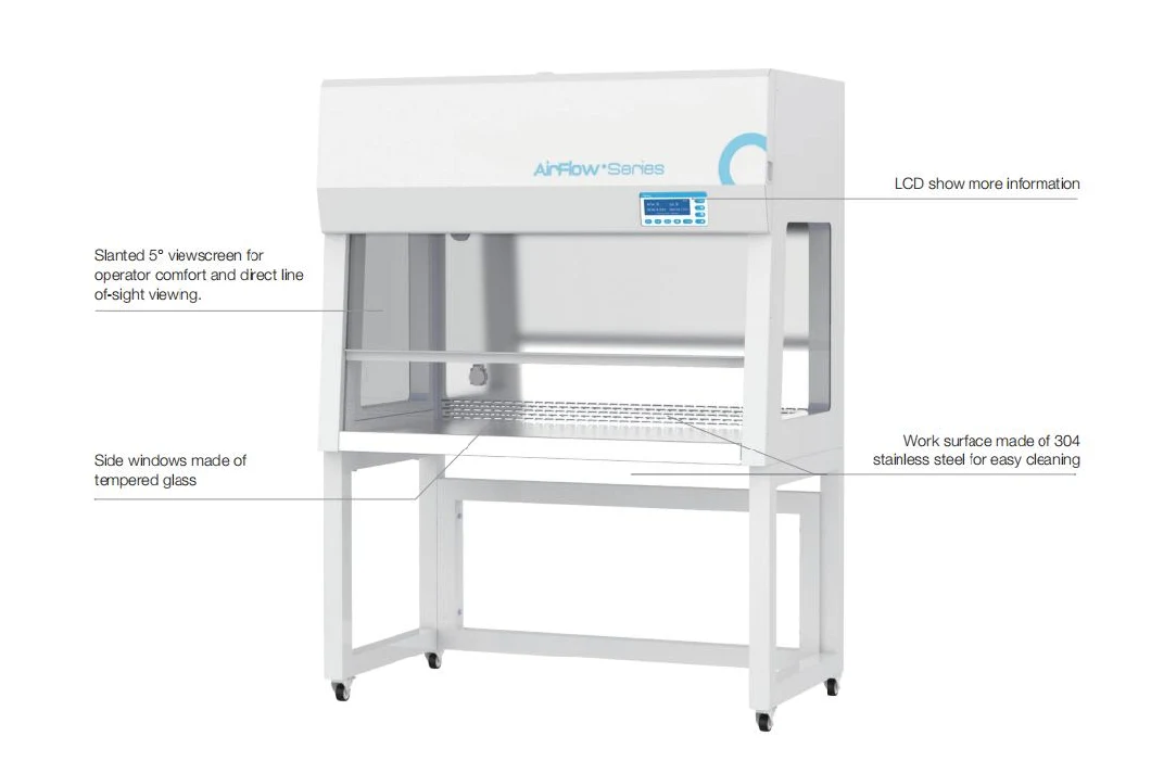 High Efficient Laminar Flow Cabinet, Laminar Airflow Hood, Clean Bench