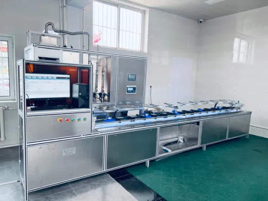 Banco di prova gravimetrico automatico per contatori per acqua di fabbrica in Cina DN15 DN20 DN25